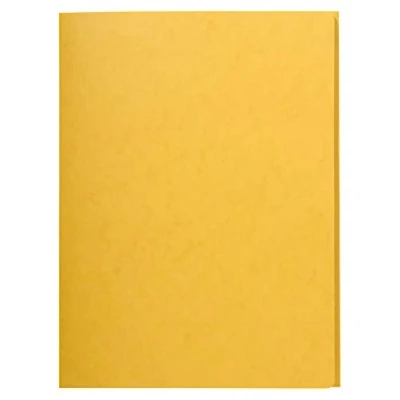 Afbeelding van Stofklepmap Nature Future A4, 400 g/m², geel (verpakking 25 stuks)