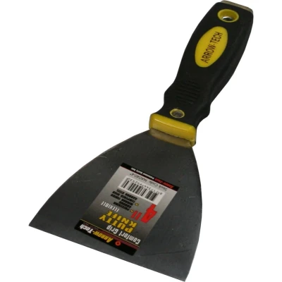 Afbeelding van Benson Plamuurmes Soft Grip 4 inch RVS
