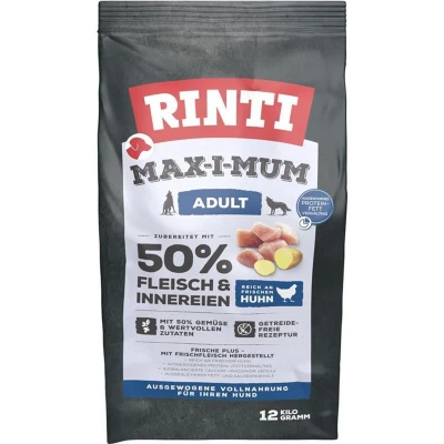Afbeelding van Voordeelpakket: 2x12kg RINTI Max i Mum Adult Kip droogvoer voor honden
