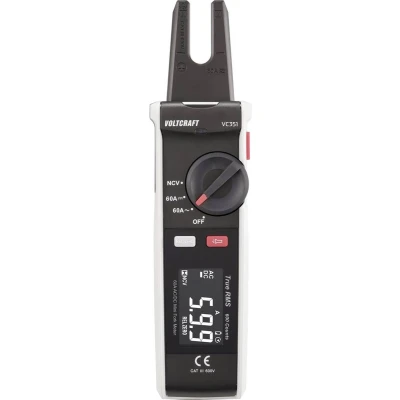 Afbeelding van VOLTCRAFT VC351 Stroomtang CAT III 600 V Weergave (counts):