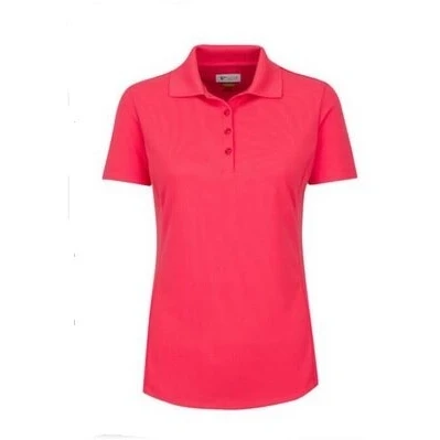 Afbeelding van Greg Norman Pro Tek Pique Dames Polo Geel