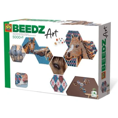 Image de Beedz Art Hex tiles chevaux