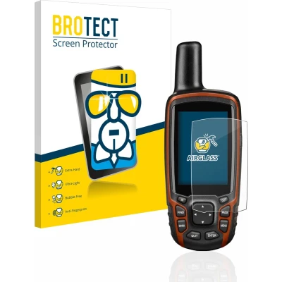 Afbeelding van BROTECT Screenprotector voor Garmin GPSMAP 64s Folie Beschermfolie Beschermglas transparant