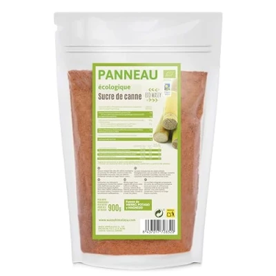 Afbeelding van Panela Biologisch Milieuvriendelijk, GEEN geraffineerd, volbruine suiker van suikerriet, hoog gehalte aan voedingsstoffen. Gesproeid, zonder conserveringsmiddelen en additieven, 100% natuurlijk.