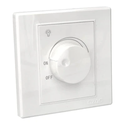 Afbeelding van Jandei 220 V 600 W TRIAC potentiometer led regelaar voor downlights, strepen, lampen, muur, woonkamer, kantoor, huis, inschakelen, uitschakelen