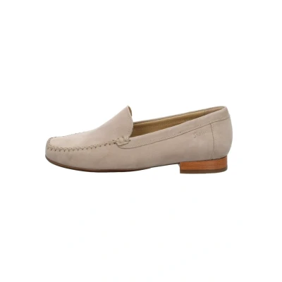 Afbeelding van Sioux Campina Instappers, Dames, Maat: 36, Beige Veloursleer