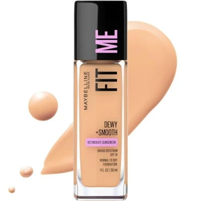 Afbeelding van Maybelline Fit Me Liquid Foundation Spf18, 225 Medium Buff