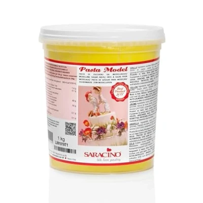 Afbeelding van Saracino Modelling Paste Geel 1kg