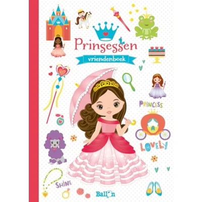 Afbeelding van Ballon Kids Media N.V. Vriendenboek Prinses 4+