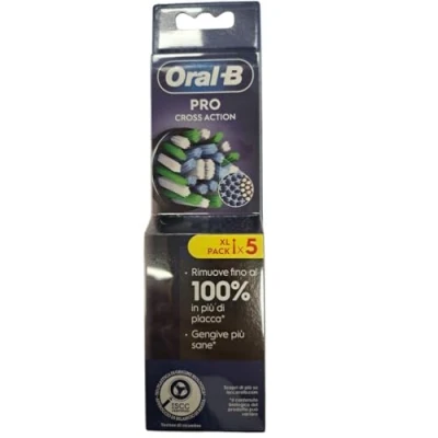 Afbeelding van Oral B Pro Cross Action 5 stuk(s) Zwart