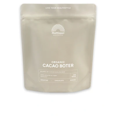 Afbeelding van Mattisson Biologische Cacao Boter (300 gr)