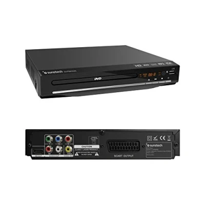 Afbeelding van Dvd en tdt speler Sunstech DVPMH225 Zwart