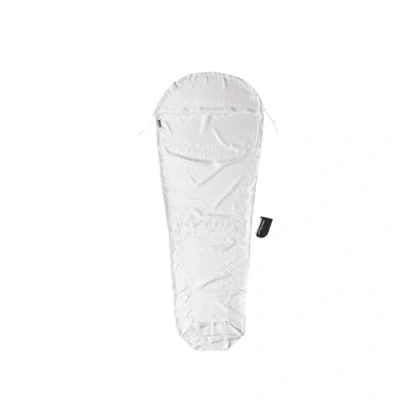 Afbeelding van Cocoon Mummyliner Lakenzak Zijde Wit