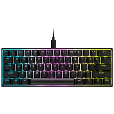 Afbeelding van Toetsenbord Corsair K65 RGB MINI 60% Mechanical Gaming Qwerty Spaans Zwart