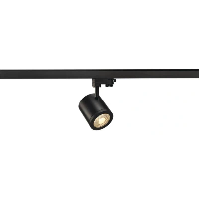 Afbeelding van SLV Enola 152430 230V railsysteem lamp 3 fasig LED vast ingebouwd 9 W Zwart