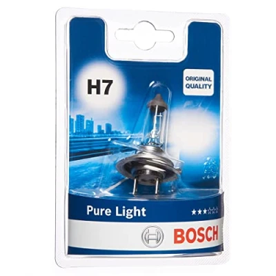 Image de Bosch Automotive H7 Pure Light lampe de phare 12 V 55 W PX26d 1 ampoule