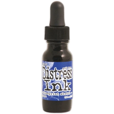 Afbeelding van Ranger Distress Re Inker 14 ml blueprint sketch TXR43317 Tim Holtz