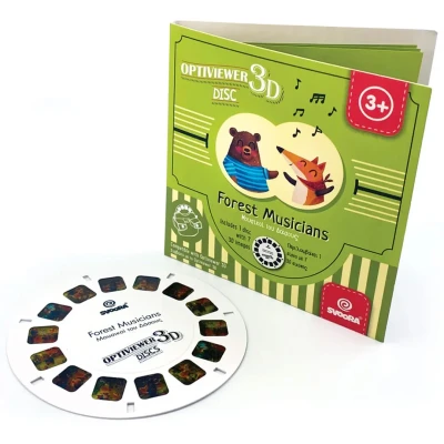 Afbeelding van Svoora 3D optiviewer schijf bos muzikanten