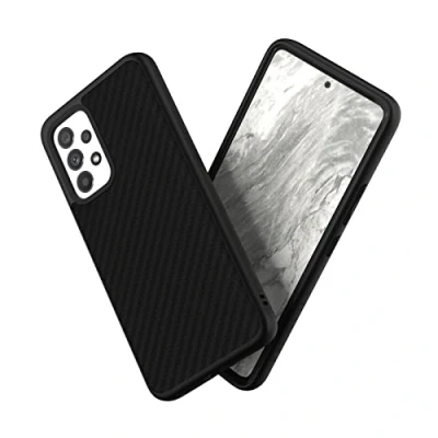 Afbeelding van RHINOSHIELD Hoesje compatibel met [Samsung Galaxy A53] SolidSuit dunne hoes schokabsorberende technologie en premium matte afwerking koolstofvezel