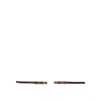 Image de BR Enrênement Thiedemann Cuir/Caoutchouc Arrêtoirs 16 mm à crochets Oak/Silver Full
