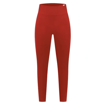 Afbeelding van Smilodox Amaze Scrunch Legging, Dames, Maat: Large, Terakotta