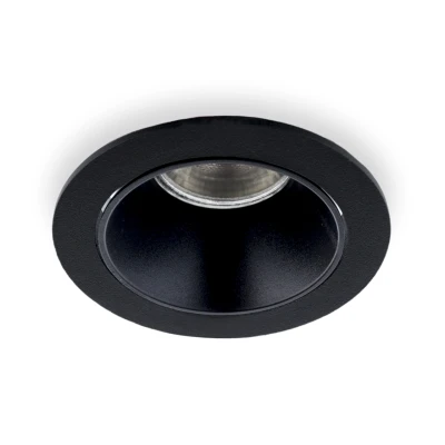 Afbeelding van Inbouwspot Rond, Kantelbaar, Ø85mm, Zwart / GU5.3 MR16 Fitting (12V) Standaard