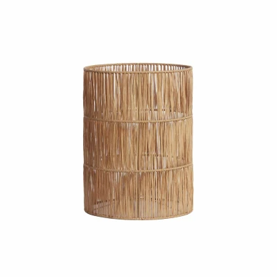Afbeelding van Light&amp;living Kap cilinder 40 50 cm LANZANO raffia naturel