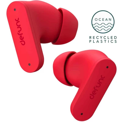 Afbeelding van Defunc True ANC Earbuds draadloze oordopjes Bluetooth oortjes Met noise cancelling functie Red