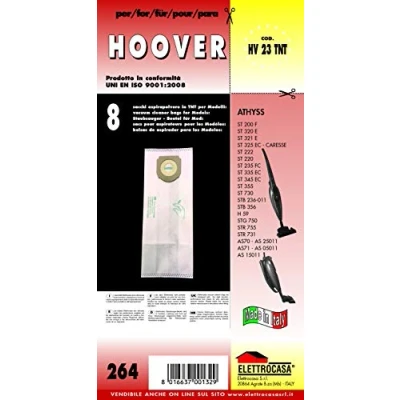 Afbeelding van Elettrocasa HV 23 TNT stofzuiger accessoire Stofzak Steelstofzuiger