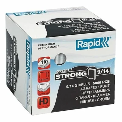 Afbeelding van Nieten Rapid 9/14 gegalvaniseerd super strong 5000 stuks