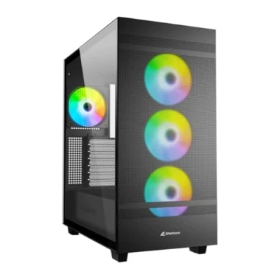 Afbeelding van Sharkoon C50 RGB ATX Full Tower PC behuizing Zwart