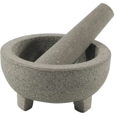 Afbeelding van Cookinglife Vijzel op voet Organic Graniet ø 14.5 cm