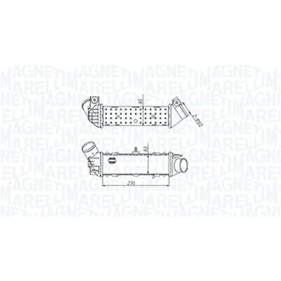 Afbeelding van MAGNETI MARELLI 351319204490 Intercooler VOLKSWAGEN: Caddy 2 Kastenwagen