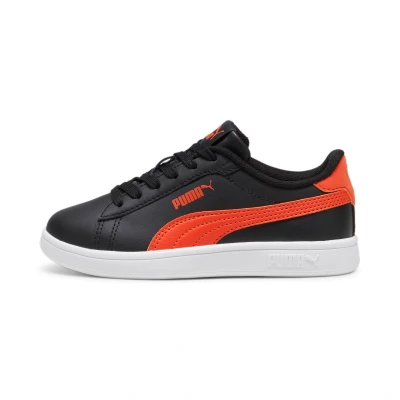 Afbeelding van Puma Smash Sneakers laag blackredmazing voor kinderen, Maat: 29, Black redmazing Leer/ synthetisch