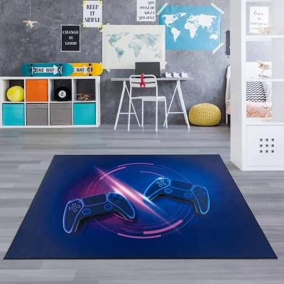 Afbeelding van Kindervloerkleed Gamer Multi 200x290 Cm