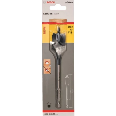 Afbeelding van Bosch Speedborenset Self Cut Speed, zeskant 26 x 152 mm