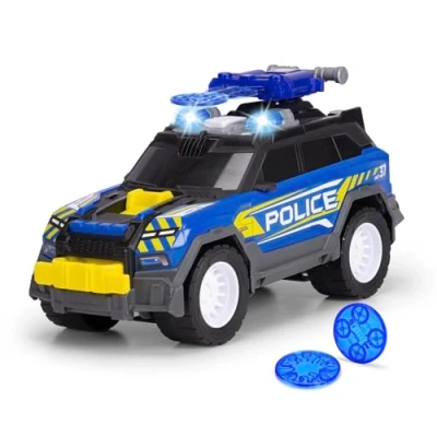 Afbeelding van Dickie Toys Politie SUV Politiewagen Drone Licht en geluid Vanaf 3 jaar