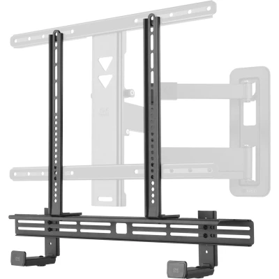 Afbeelding van One For All WM5360 Universele soundbar beugels montage van aan muurbeugel/TV zwart