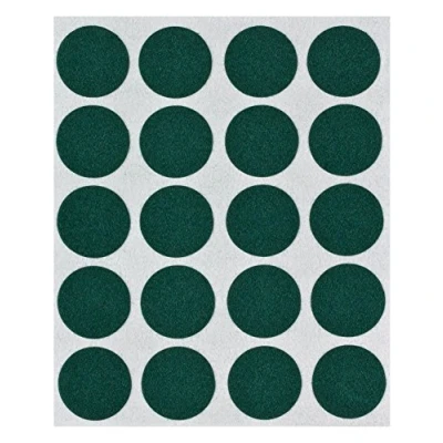Afbeelding van haggiy peha Viltstift, zwart, dikte 0,35 mm, diameter 17 1 strook met 20 zelfklevende pads