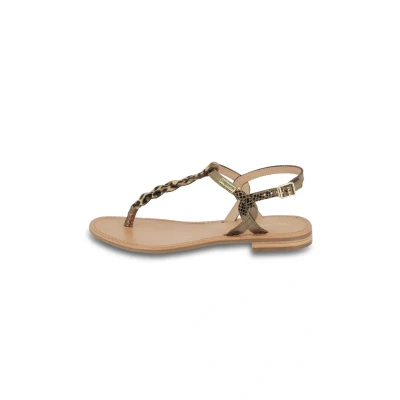 Afbeelding van Les Tropeziennes par M Belarbi Teensandalen, Dames, Maat: 38, Leopard Leer