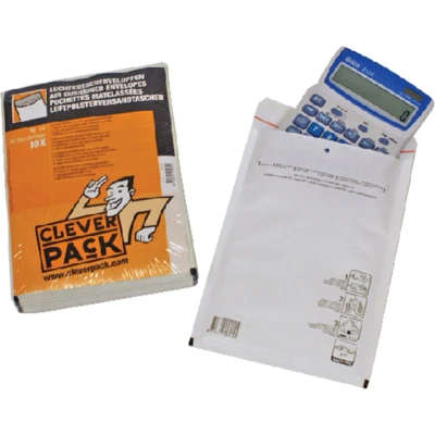 Afbeelding van Envelop CleverPack luchtkussen nr14 180x265mm wit 10stuks
