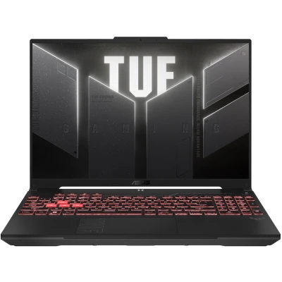 Afbeelding van ASUS TUF Gaming A16 FA607PV RL129W AMD Ryzen™ 9 7940HX Laptop 40,6 cm (16&quot;) WUXGA 16 GB DDR5 SDRAM 512 SSD NVIDIA GeForce RTX 4060 Wi Fi 6 (802.11ax) Windows 11 Home Nederlands Grijs
