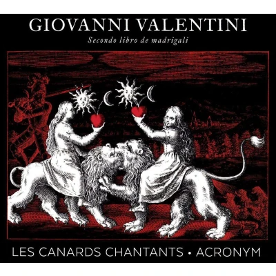 Afbeelding van Giovanni Valentini: Secondo Libro de Madrigali