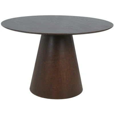 Afbeelding van House Nordic Bolton Ronde Eettafel Walnoot Ø120 cm