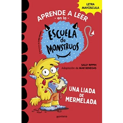 Afbeelding van APRENDER A LEER EN LA ESCUELA de MONSTRUOS Una liada mermelada / Hairy Sam Loves Bread and Jam