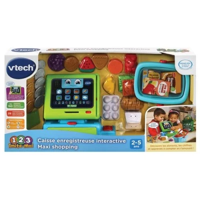 Image de Jeu d&#039;imitation Vtech Caisse enregistreuse interactive Maxi shopping