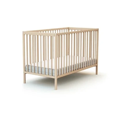 Afbeelding van AT4 Kinderbed ESSENTIEL in hout Beuken onbewerkt 60 x 120 cm
