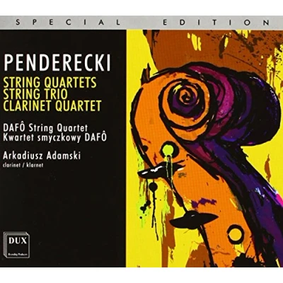 Afbeelding van Penderecki: String Quartets, Trio, ...