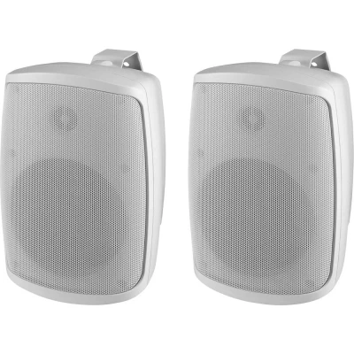 Afbeelding van Monacor WALL 04T/WS PA wandluidspreker 2 W Wit 1 paar