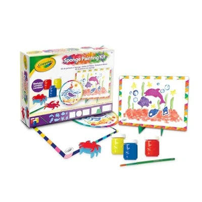 Image de Kit de peinture a l&#039;éponge Des 5 ans